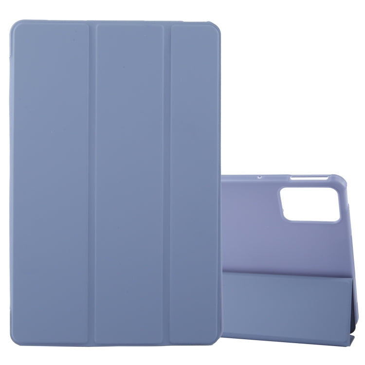 Tri-fold Silicone Leather Tablet Case, For Lenovo Tab P12 12.7 2025, For Lenovo Tab M11/ Xiaoxin Pad 11 2024