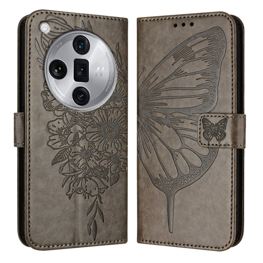 Embossed Butterfly Leather Phone Case, For OPPO Find X7 Ultra, For OPPO A2 Pro 5G / A3 Pro China, For OPPO Reno9 A JP Version, For OPPO A98 5G / F23 5G India, For OPPO Find X6 Pro, For OPPO Find X6