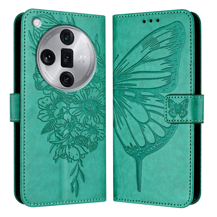 Embossed Butterfly Leather Phone Case, For OPPO Find X7 Ultra, For OPPO A2 Pro 5G / A3 Pro China, For OPPO Reno9 A JP Version, For OPPO A98 5G / F23 5G India, For OPPO Find X6 Pro, For OPPO Find X6