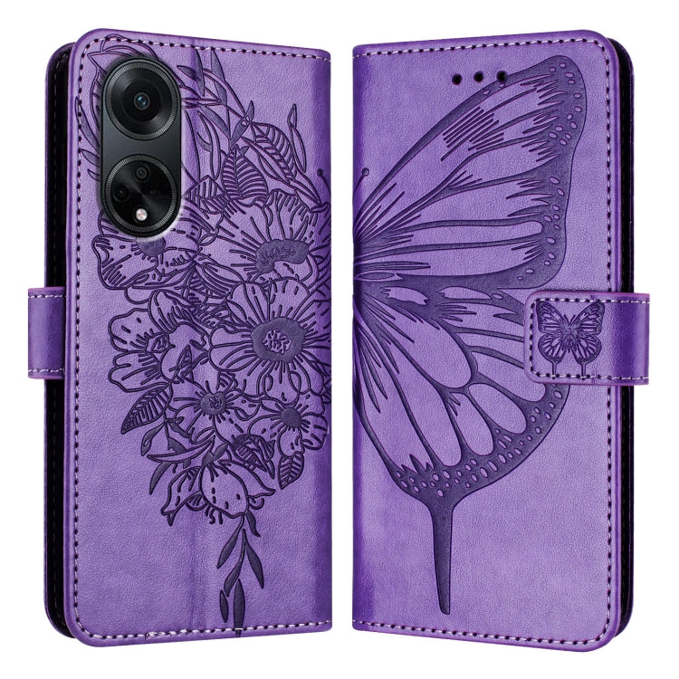 Embossed Butterfly Leather Phone Case, For OPPO Find X7 Ultra, For OPPO A2 Pro 5G / A3 Pro China, For OPPO Reno9 A JP Version, For OPPO A98 5G / F23 5G India, For OPPO Find X6 Pro, For OPPO Find X6