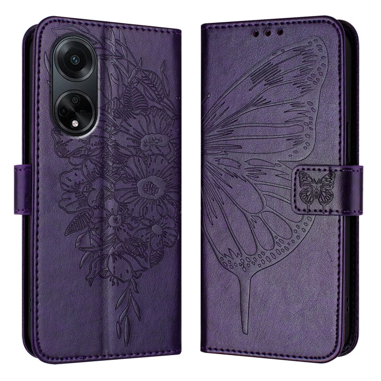 Embossed Butterfly Leather Phone Case, For OPPO Find X7 Ultra, For OPPO A2 Pro 5G / A3 Pro China, For OPPO Reno9 A JP Version, For OPPO A98 5G / F23 5G India, For OPPO Find X6 Pro, For OPPO Find X6
