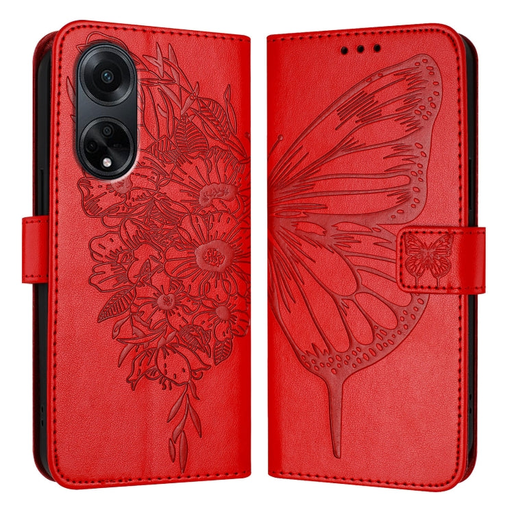Embossed Butterfly Leather Phone Case, For OPPO Find X7 Ultra, For OPPO A2 Pro 5G / A3 Pro China, For OPPO Reno9 A JP Version, For OPPO A98 5G / F23 5G India, For OPPO Find X6 Pro, For OPPO Find X6