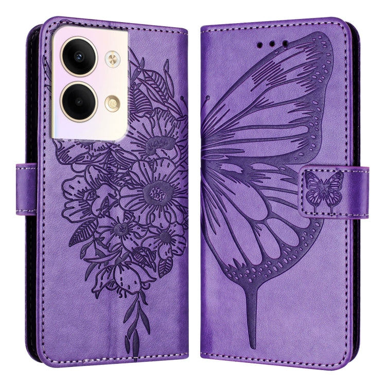 Embossed Butterfly Leather Phone Case, For OPPO Reno9 5G / Reno9 Pro 5G, For OPPO A77 5G / A97 5G, For OPPO A36 4G/A76 4G/A96 4G/K10 4G, For OPPO A32 2020 4G / A53 2020 4G, For OPPO A53s 4G / A33 2020 4G, For OPPO A11s 4G