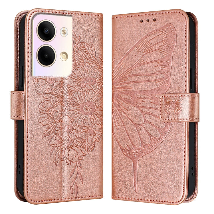 Embossed Butterfly Leather Phone Case, For OPPO Reno9 5G / Reno9 Pro 5G, For OPPO A77 5G / A97 5G, For OPPO A36 4G/A76 4G/A96 4G/K10 4G, For OPPO A32 2020 4G / A53 2020 4G, For OPPO A53s 4G / A33 2020 4G, For OPPO A11s 4G