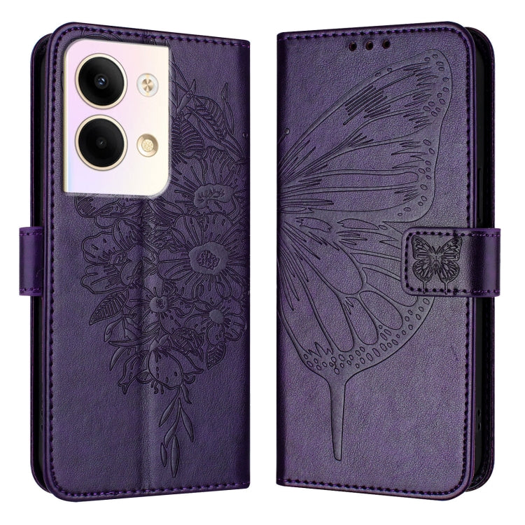 Embossed Butterfly Leather Phone Case, For OPPO Reno9 5G / Reno9 Pro 5G, For OPPO A77 5G / A97 5G, For OPPO A36 4G/A76 4G/A96 4G/K10 4G, For OPPO A32 2020 4G / A53 2020 4G, For OPPO A53s 4G / A33 2020 4G, For OPPO A11s 4G