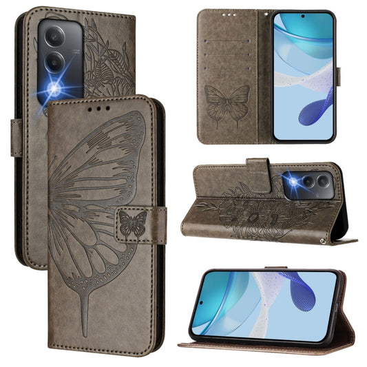 Embossed Butterfly Leather Phone Case, For OPPO A80 5G EU, For OPPO K12x 5G Global, For OPPO Reno12 F 5G Global, For OPPO Reno12 Pro 5G Global, For OPPO Reno12 5G Global, For OPPO A60 4G Global