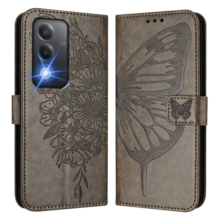 Embossed Butterfly Leather Phone Case, For OPPO A80 5G EU, For OPPO K12x 5G Global, For OPPO Reno12 F 5G Global, For OPPO Reno12 Pro 5G Global, For OPPO Reno12 5G Global, For OPPO A60 4G Global