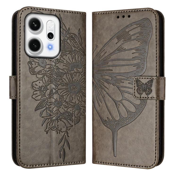 Embossed Butterfly Leather Phone Case, For OPPO Reno14 Pro 5G Global, For OPPO Reno14 5G Global, For OPPO A5 Pro 5G Global, For OPPO Reno13 F 5G Global / Reno13 F 4G, For OPPO Reno13 F 5G Global, For OPPO A5 Pro China