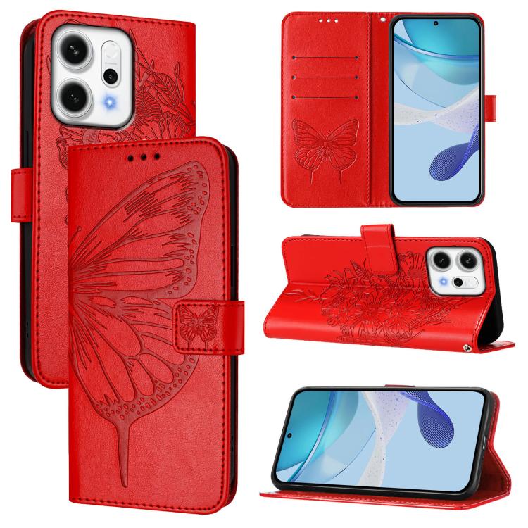 Embossed Butterfly Leather Phone Case, For OPPO Reno14 Pro 5G Global, For OPPO Reno14 5G Global, For OPPO A5 Pro 5G Global, For OPPO Reno13 F 5G Global / Reno13 F 4G, For OPPO Reno13 F 5G Global, For OPPO A5 Pro China
