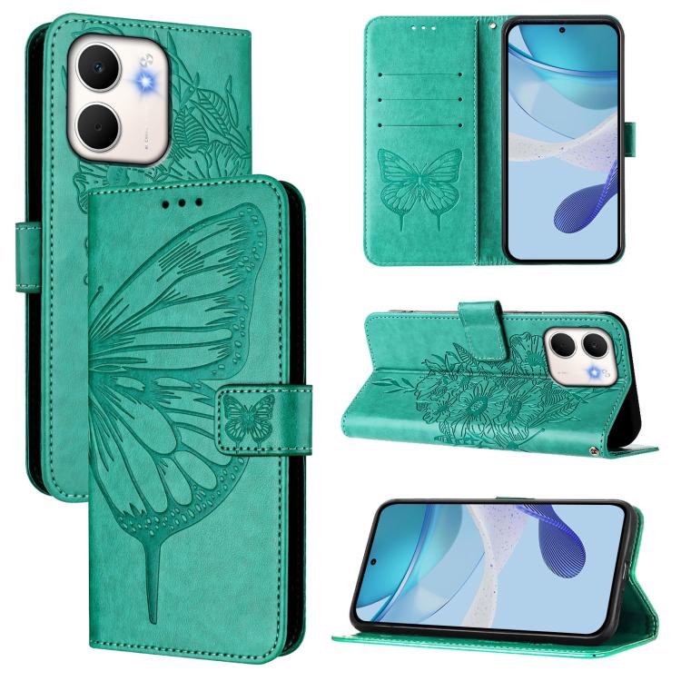 Embossed Butterfly Leather Phone Case, For OPPO A6 GT 5G, For OPPO Find X9 Pro, For OPPO K13 Turbo 5G / K13 Turbo Pro 5G, For OPPO Reno14 F 5G, For OPPO A5x 4G Global / 5G Global, For OPPO A5 5G Global / A3 Pro 5G Global