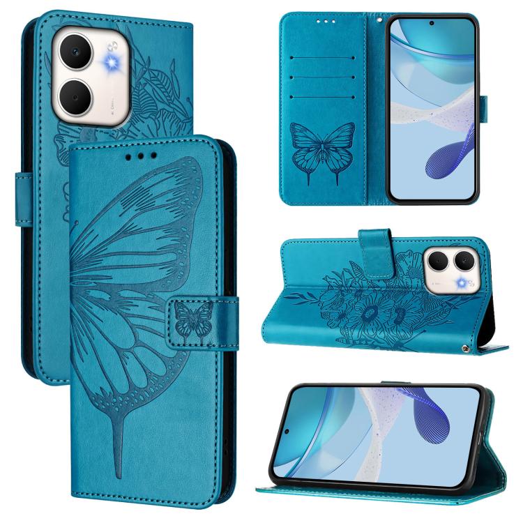 Embossed Butterfly Leather Phone Case, For OPPO A6 GT 5G, For OPPO Find X9 Pro, For OPPO K13 Turbo 5G / K13 Turbo Pro 5G, For OPPO Reno14 F 5G, For OPPO A5x 4G Global / 5G Global, For OPPO A5 5G Global / A3 Pro 5G Global