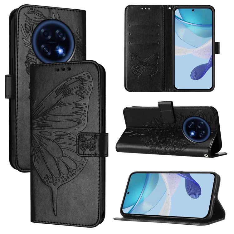 Embossed Butterfly Leather Phone Case, For OPPO A6 GT 5G, For OPPO Find X9 Pro, For OPPO K13 Turbo 5G / K13 Turbo Pro 5G, For OPPO Reno14 F 5G, For OPPO A5x 4G Global / 5G Global, For OPPO A5 5G Global / A3 Pro 5G Global