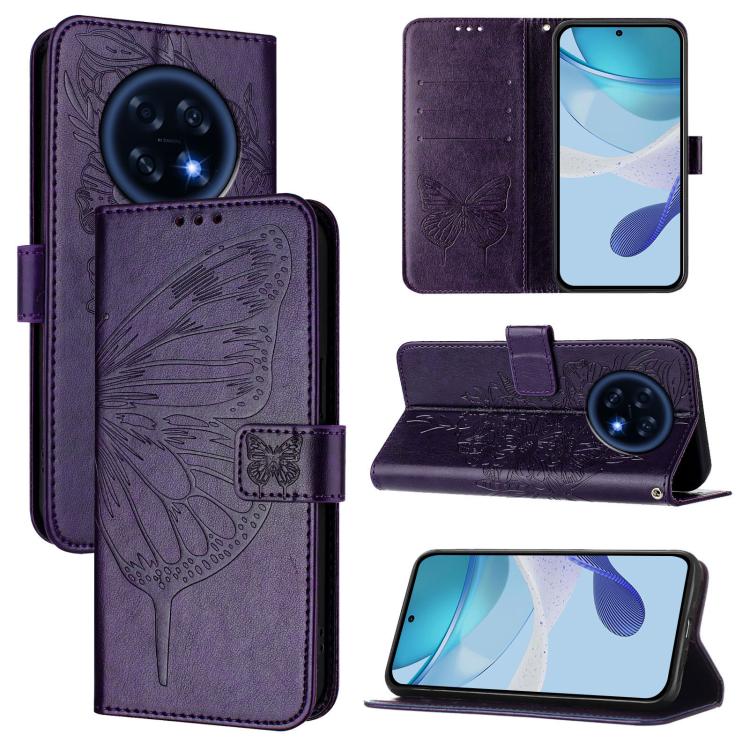 Embossed Butterfly Leather Phone Case, For OPPO A6 GT 5G, For OPPO Find X9 Pro, For OPPO K13 Turbo 5G / K13 Turbo Pro 5G, For OPPO Reno14 F 5G, For OPPO A5x 4G Global / 5G Global, For OPPO A5 5G Global / A3 Pro 5G Global