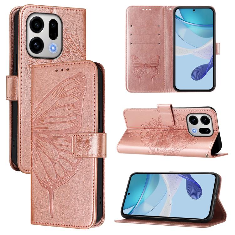 Embossed Butterfly Leather Phone Case, For OPPO Reno16 F / Reno16 FS 5G, For OPPO Reno16 / Reno16 Pro 5G Global, For OPPO Find X9s Pro 5G, For OPPO Find X9 Ultra, For OPPO A6s Pro 4G, For OPPO Find X9