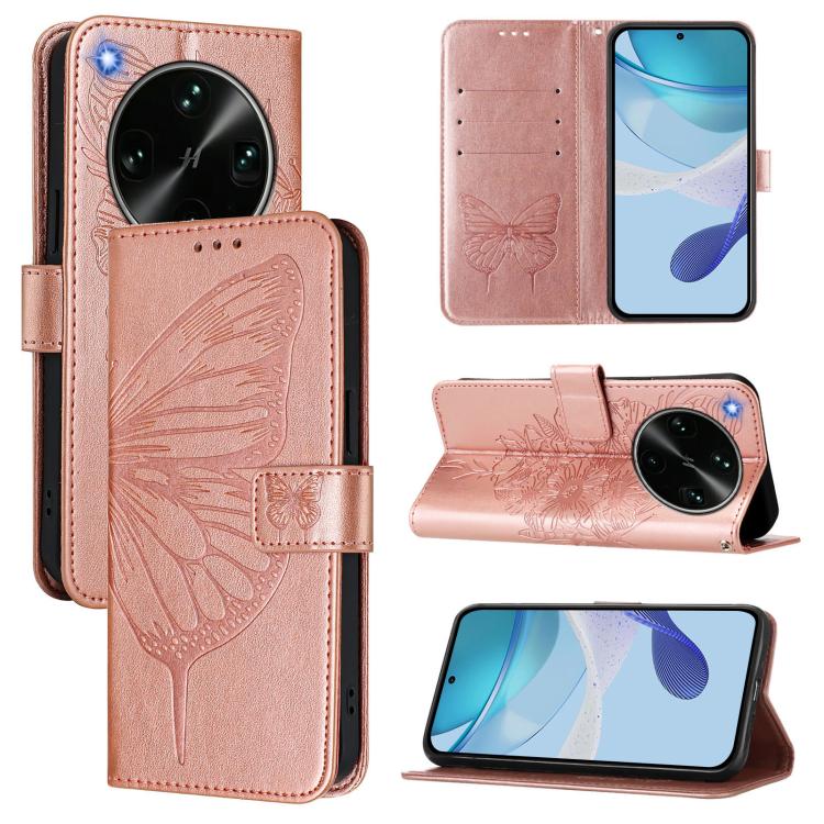 Embossed Butterfly Leather Phone Case, For OPPO Reno16 F / Reno16 FS 5G, For OPPO Reno16 / Reno16 Pro 5G Global, For OPPO Find X9s Pro 5G, For OPPO Find X9 Ultra, For OPPO A6s Pro 4G, For OPPO Find X9