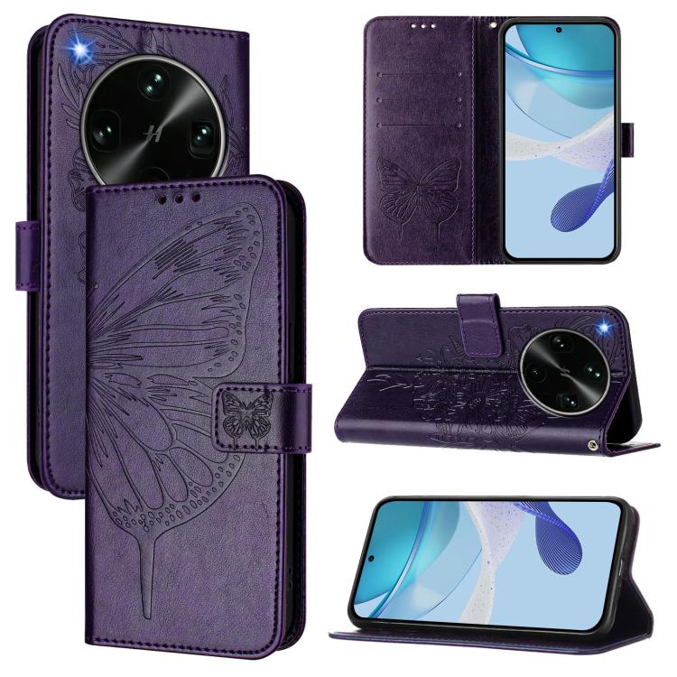 Embossed Butterfly Leather Phone Case, For OPPO Reno16 F / Reno16 FS 5G, For OPPO Reno16 / Reno16 Pro 5G Global, For OPPO Find X9s Pro 5G, For OPPO Find X9 Ultra, For OPPO A6s Pro 4G, For OPPO Find X9