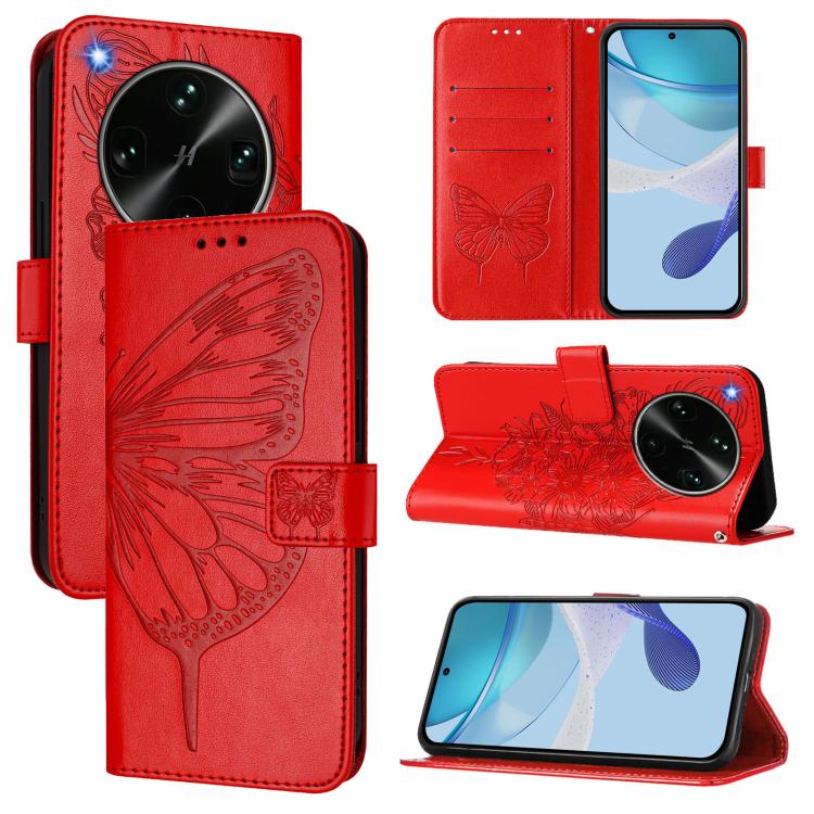Embossed Butterfly Leather Phone Case, For OPPO Reno16 F / Reno16 FS 5G, For OPPO Reno16 / Reno16 Pro 5G Global, For OPPO Find X9s Pro 5G, For OPPO Find X9 Ultra, For OPPO A6s Pro 4G, For OPPO Find X9