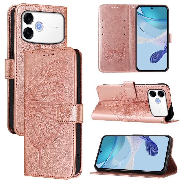 Embossed Butterfly Leather Phone Case, For OPPO Reno16 F / Reno16 FS 5G, For OPPO Reno16 / Reno16 Pro 5G Global, For OPPO Find X9s Pro 5G, For OPPO Find X9 Ultra, For OPPO A6s Pro 4G, For OPPO Find X9