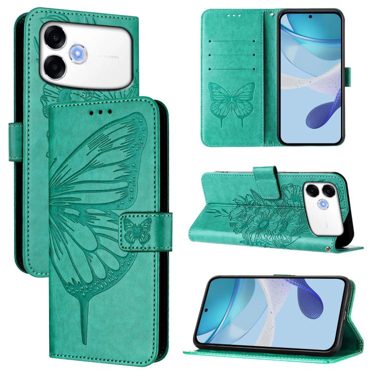 Embossed Butterfly Leather Phone Case, For OPPO Reno16 F / Reno16 FS 5G, For OPPO Reno16 / Reno16 Pro 5G Global, For OPPO Find X9s Pro 5G, For OPPO Find X9 Ultra, For OPPO A6s Pro 4G, For OPPO Find X9