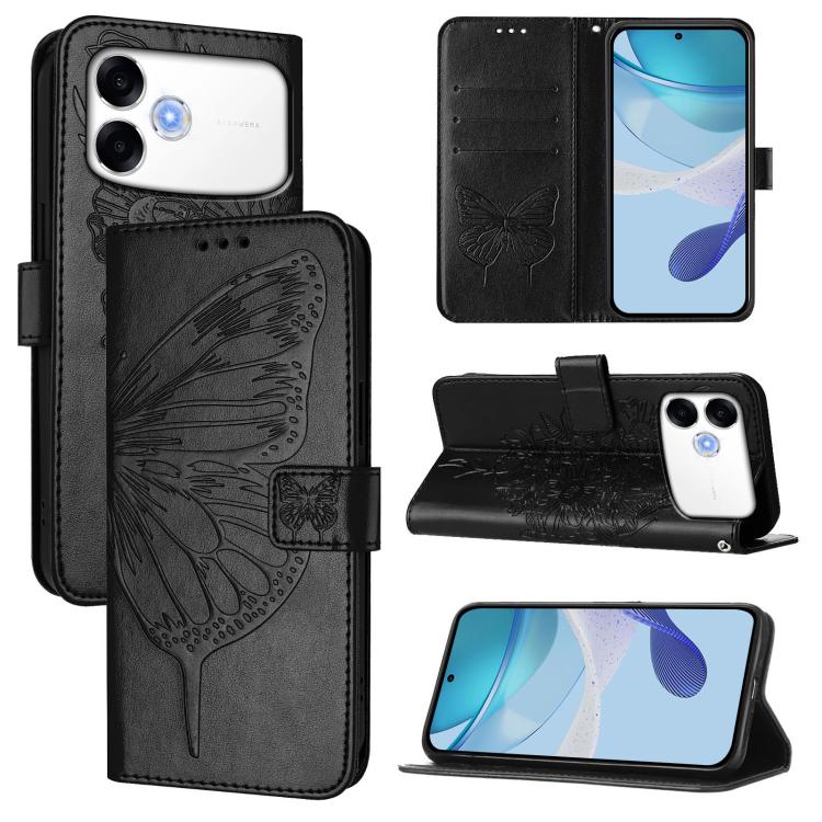 Embossed Butterfly Leather Phone Case, For OPPO Reno16 F / Reno16 FS 5G, For OPPO Reno16 / Reno16 Pro 5G Global, For OPPO Find X9s Pro 5G, For OPPO Find X9 Ultra, For OPPO A6s Pro 4G, For OPPO Find X9