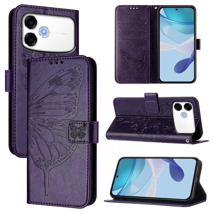 Embossed Butterfly Leather Phone Case, For OPPO Reno16 F / Reno16 FS 5G, For OPPO Reno16 / Reno16 Pro 5G Global, For OPPO Find X9s Pro 5G, For OPPO Find X9 Ultra, For OPPO A6s Pro 4G, For OPPO Find X9