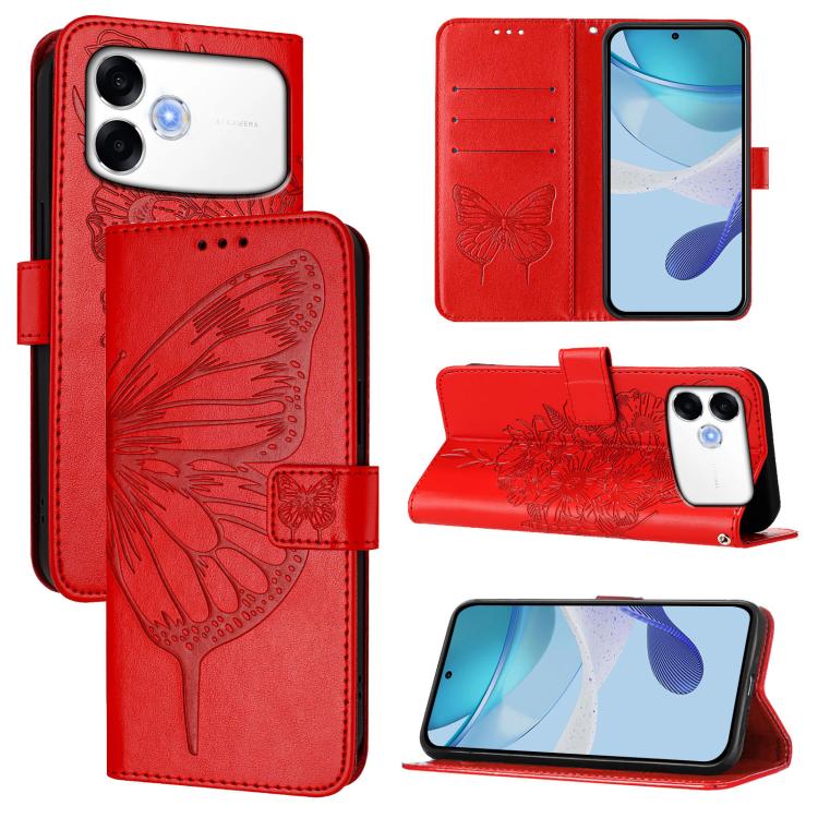 Embossed Butterfly Leather Phone Case, For OPPO Reno16 F / Reno16 FS 5G, For OPPO Reno16 / Reno16 Pro 5G Global, For OPPO Find X9s Pro 5G, For OPPO Find X9 Ultra, For OPPO A6s Pro 4G, For OPPO Find X9