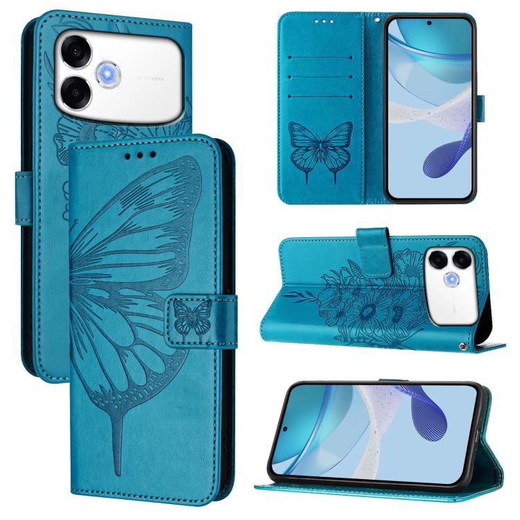 Embossed Butterfly Leather Phone Case, For OPPO Reno16 F / Reno16 FS 5G, For OPPO Reno16 / Reno16 Pro 5G Global, For OPPO Find X9s Pro 5G, For OPPO Find X9 Ultra, For OPPO A6s Pro 4G, For OPPO Find X9