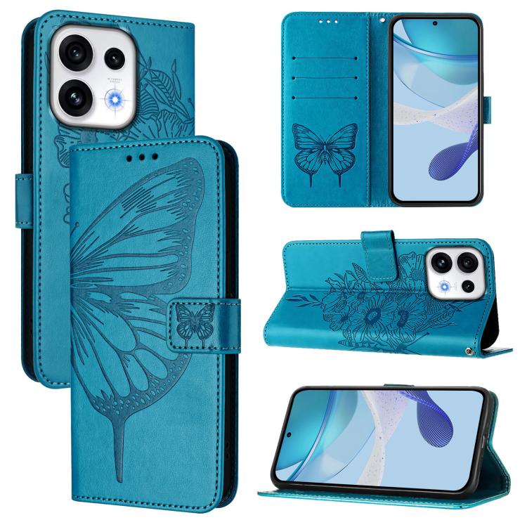 Embossed Butterfly Leather Phone Case, For OPPO Reno16 F / Reno16 FS 5G, For OPPO Reno16 / Reno16 Pro 5G Global, For OPPO Find X9s Pro 5G, For OPPO Find X9 Ultra, For OPPO A6s Pro 4G, For OPPO Find X9