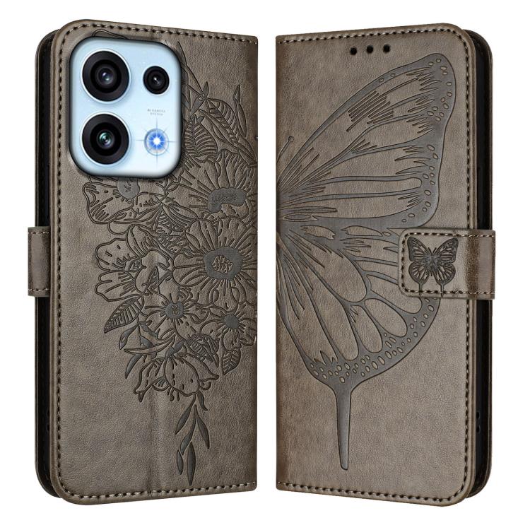 Embossed Butterfly Leather Phone Case, For OPPO Reno16 F / Reno16 FS 5G, For OPPO Reno16 / Reno16 Pro 5G Global, For OPPO Find X9s Pro 5G, For OPPO Find X9 Ultra, For OPPO A6s Pro 4G, For OPPO Find X9