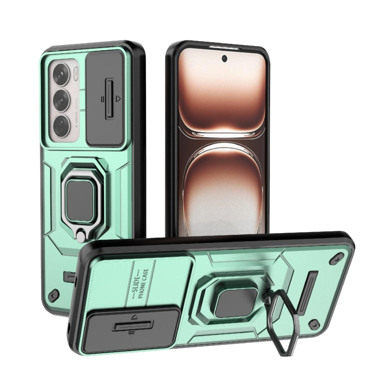 Sliding Camshield TPU + PC Shockproof Phone Case with Holder, For OPPO K13 Turbo 5G, For OPPO Reno13 Pro 5G Global, For OPPO Reno13 5G Global, For OPPO K12x 5G Global, For OPPO A3X 5G, For OPPO Reno12 Pro Global, For OPPO Reno12 Global                 ...