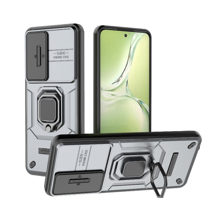 Sliding Camshield TPU + PC Shockproof Phone Case with Holder, For OPPO K13 Turbo 5G, For OPPO Reno13 Pro 5G Global, For OPPO Reno13 5G Global, For OPPO K12x 5G Global, For OPPO A3X 5G, For OPPO Reno12 Pro Global, For OPPO Reno12 Global                 ...