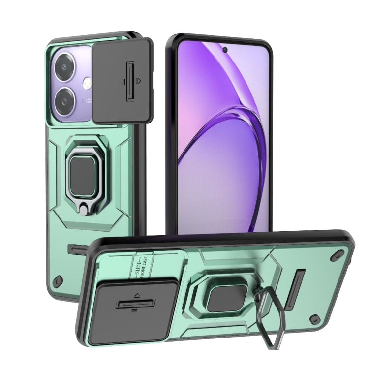 Sliding Camshield TPU + PC Shockproof Phone Case with Holder, For OPPO K13 Turbo 5G, For OPPO Reno13 Pro 5G Global, For OPPO Reno13 5G Global, For OPPO K12x 5G Global, For OPPO A3X 5G, For OPPO Reno12 Pro Global, For OPPO Reno12 Global                 ...