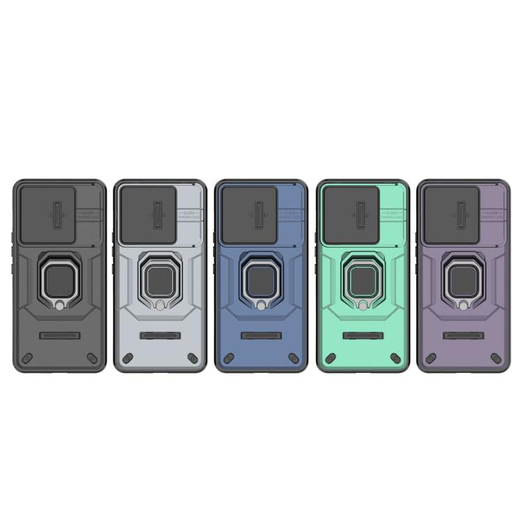Sliding Camshield TPU + PC Shockproof Phone Case with Holder, For OPPO K13 Turbo 5G, For OPPO Reno13 Pro 5G Global, For OPPO Reno13 5G Global, For OPPO K12x 5G Global, For OPPO A3X 5G, For OPPO Reno12 Pro Global, For OPPO Reno12 Global                 ...
