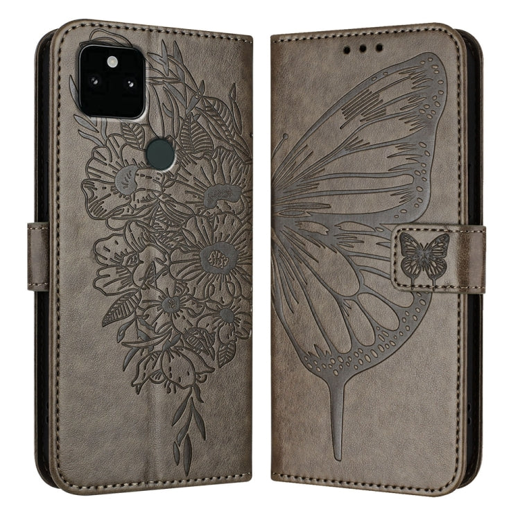 Embossed Butterfly Leather Phone Case, For Google Pixel 7 Pro, For Google Pixel 7, For Google Pixel 6a, For Google Pixel 6 Pro, For Google Pixel 6, For Google Pixel 5a 5G