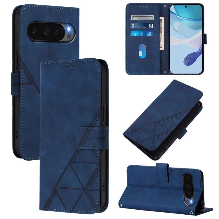Crossbody 3D Embossed Flip Leather Phone Case, For Google Pixel 11 Pro XL, For Google Pixel 11 Pro / 11, For Google Pixel 10 Pro XL, For Google Pixel 10 / 10 Pro+, For Google Pixel 9a, For Google Pixel 9 Pro XL, For Google Pixel 9 Pro, For Google Pixel 9