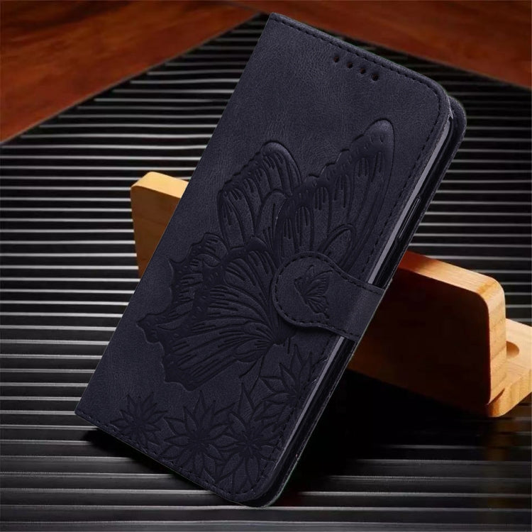 Retro Skin Feel Butterflies Embossing Horizontal Flip Leather Phone Case, For Samsung Galaxy A55 5G, For Samsung Galaxy A35 5G
