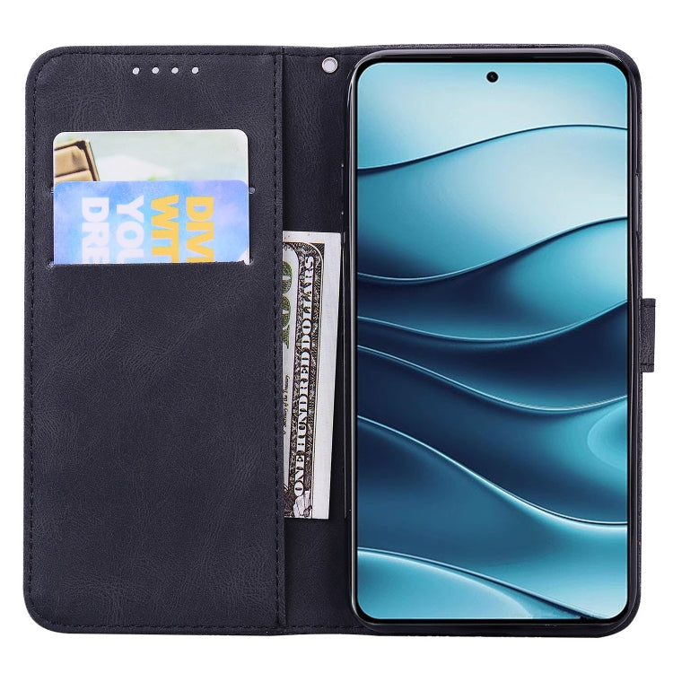 Retro Skin Feel Butterflies Embossing Horizontal Flip Leather Phone Case, For Redmi Note 14 5G, For Redmi Note 14 Pro 5G, For Redmi 14C 4G, For Xiaomi Redmi Note 13 Pro 4G, For Xiaomi Redmi Note 13 4G, For Xiaomi Redmi 13C / POCO C65                   ...