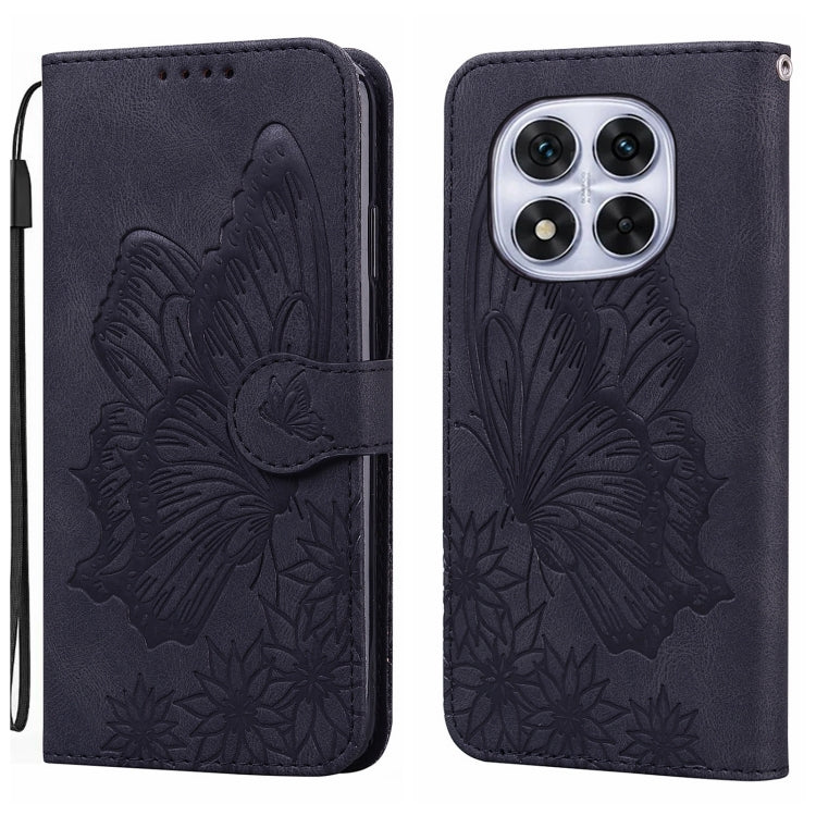 Retro Skin Feel Butterflies Embossing Horizontal Flip Leather Phone Case, For Redmi Note 14 5G, For Redmi Note 14 Pro 5G, For Redmi 14C 4G, For Xiaomi Redmi Note 13 Pro 4G, For Xiaomi Redmi Note 13 4G, For Xiaomi Redmi 13C / POCO C65                   ...