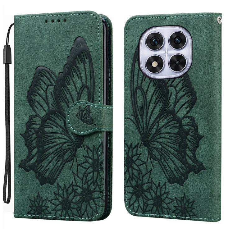 Retro Skin Feel Butterflies Embossing Horizontal Flip Leather Phone Case, For Redmi Note 14 5G, For Redmi Note 14 Pro 5G, For Redmi 14C 4G, For Xiaomi Redmi Note 13 Pro 4G, For Xiaomi Redmi Note 13 4G, For Xiaomi Redmi 13C / POCO C65                   ...