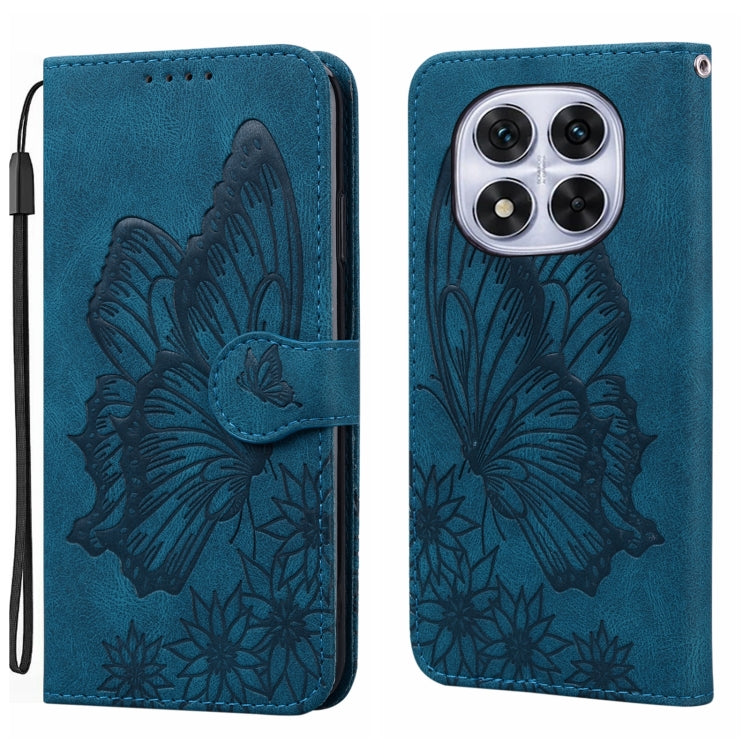 Retro Skin Feel Butterflies Embossing Horizontal Flip Leather Phone Case, For Redmi Note 14 5G, For Redmi Note 14 Pro 5G, For Redmi 14C 4G, For Xiaomi Redmi Note 13 Pro 4G, For Xiaomi Redmi Note 13 4G, For Xiaomi Redmi 13C / POCO C65                   ...