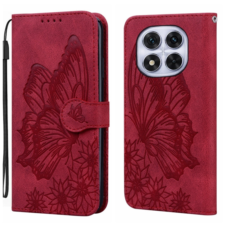 Retro Skin Feel Butterflies Embossing Horizontal Flip Leather Phone Case, For Redmi Note 14 5G, For Redmi Note 14 Pro 5G, For Redmi 14C 4G, For Xiaomi Redmi Note 13 Pro 4G, For Xiaomi Redmi Note 13 4G, For Xiaomi Redmi 13C / POCO C65                   ...