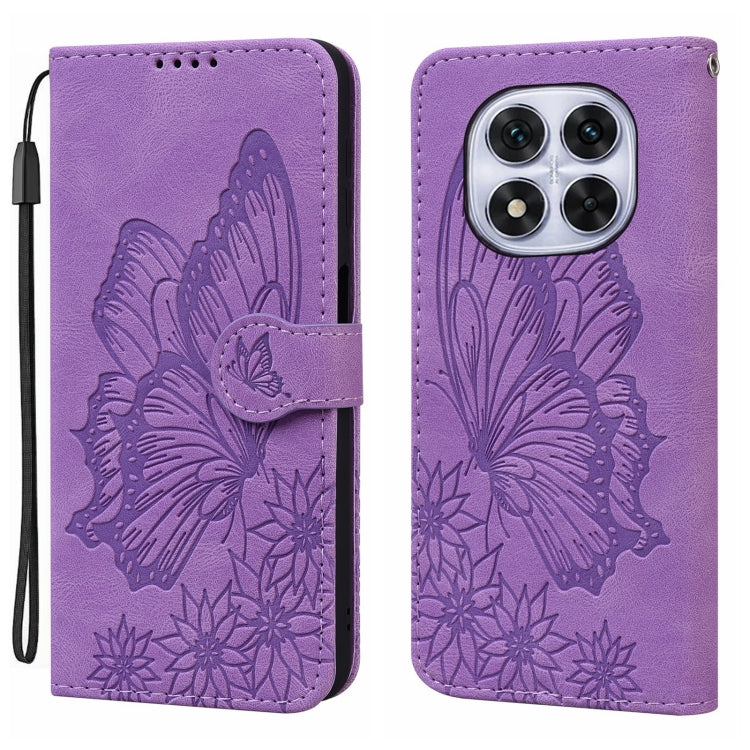 Retro Skin Feel Butterflies Embossing Horizontal Flip Leather Phone Case, For Redmi Note 14 5G, For Redmi Note 14 Pro 5G, For Redmi 14C 4G, For Xiaomi Redmi Note 13 Pro 4G, For Xiaomi Redmi Note 13 4G, For Xiaomi Redmi 13C / POCO C65                   ...