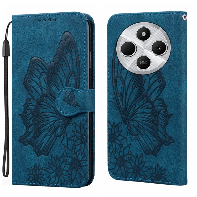 Retro Skin Feel Butterflies Embossing Horizontal Flip Leather Phone Case, For Redmi Note 14 5G, For Redmi Note 14 Pro 5G, For Redmi 14C 4G, For Xiaomi Redmi Note 13 Pro 4G, For Xiaomi Redmi Note 13 4G, For Xiaomi Redmi 13C / POCO C65                   ...