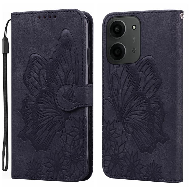 Retro Skin Feel Butterflies Embossing Horizontal Flip Leather Phone Case, For Redmi Note 15 Pro+ 5G Global 163.3mm, For Redmi Note 15 4G / 5G Global 164mm, For Redmi Note 15 Pro 4G Global 163.2mm, For Redmi Note 15 Pro 5G Global 163.6mm                ...