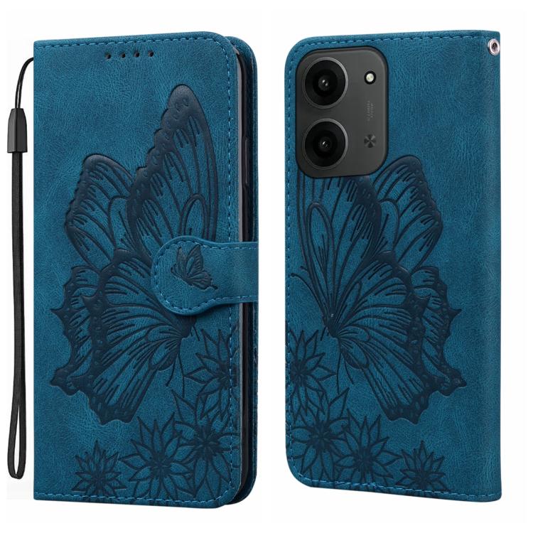 Retro Skin Feel Butterflies Embossing Horizontal Flip Leather Phone Case, For Redmi Note 15 Pro+ 5G Global 163.3mm, For Redmi Note 15 4G / 5G Global 164mm, For Redmi Note 15 Pro 4G Global 163.2mm, For Redmi Note 15 Pro 5G Global 163.6mm                ...