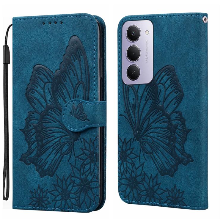 Retro Skin Feel Butterflies Embossing Horizontal Flip Leather Phone Case, For Redmi Note 15 Pro+ 5G Global 163.3mm, For Redmi Note 15 4G / 5G Global 164mm, For Redmi Note 15 Pro 4G Global 163.2mm, For Redmi Note 15 Pro 5G Global 163.6mm                ...