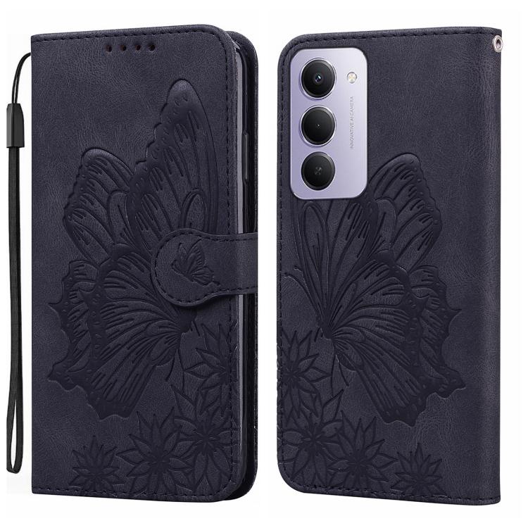 Retro Skin Feel Butterflies Embossing Horizontal Flip Leather Phone Case, For Redmi Note 15 Pro+ 5G Global 163.3mm, For Redmi Note 15 4G / 5G Global 164mm, For Redmi Note 15 Pro 4G Global 163.2mm, For Redmi Note 15 Pro 5G Global 163.6mm                ...