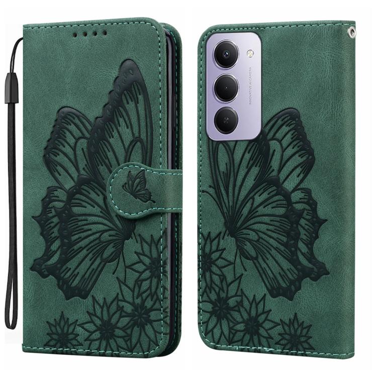 Retro Skin Feel Butterflies Embossing Horizontal Flip Leather Phone Case, For Redmi Note 15 Pro+ 5G Global 163.3mm, For Redmi Note 15 4G / 5G Global 164mm, For Redmi Note 15 Pro 4G Global 163.2mm, For Redmi Note 15 Pro 5G Global 163.6mm                ...