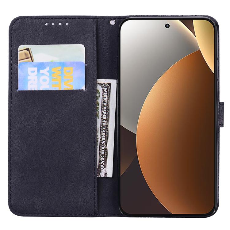 Retro Skin Feel Butterflies Embossing Horizontal Flip Leather Phone Case, For Redmi Note 15 Pro+ 5G Global 163.3mm, For Redmi Note 15 4G / 5G Global 164mm, For Redmi Note 15 Pro 4G Global 163.2mm, For Redmi Note 15 Pro 5G Global 163.6mm                ...