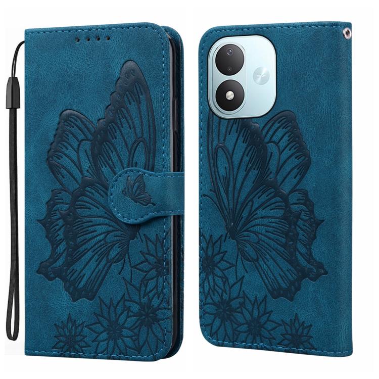 Retro Skin Feel Butterflies Embossing Horizontal Flip Leather Phone Case, For Redmi Note 17 5G / 4G Global 169.7mm, For Redmi Note 17 Pro Max 5G Global 163.4mm, For Redmi Note 17 Pro 5G Global 163.5mm, For Redmi 17 5G / 4G Global 170mm                 ...